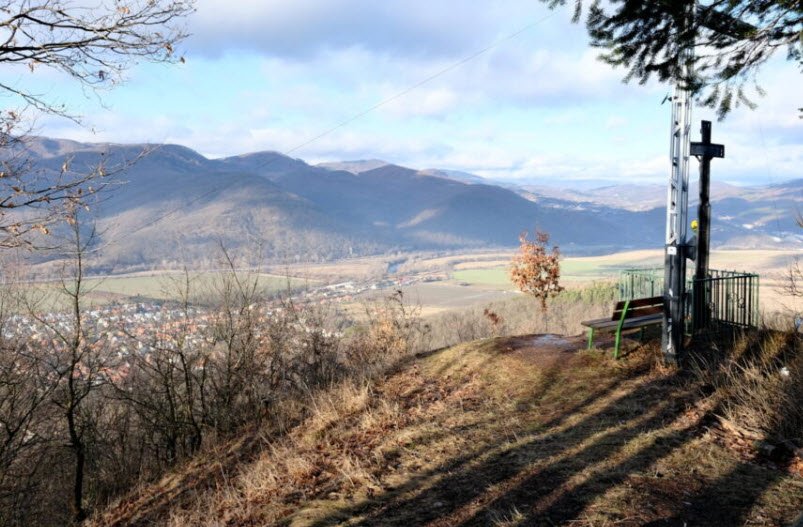 Zvyšky hradu Breznica, Tekovská Breznica, Slovakia, Slovakia
